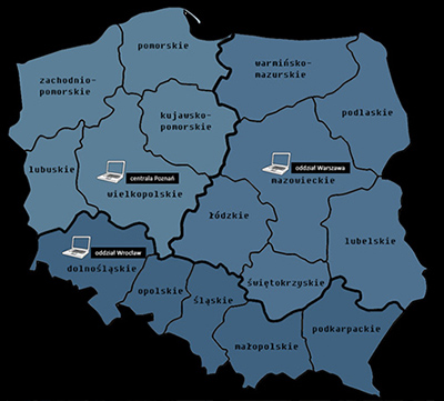 Płatne usługi pozagwarancyjne na terenie całego kraju