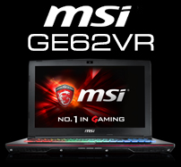 Laptopy MSI GE62VR