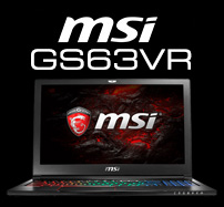 Laptopy MSI GS63VR