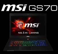 Laptopy MSI GS70