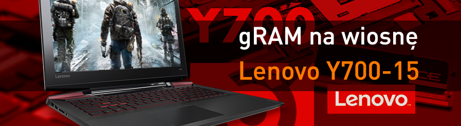 Lenovo Y700 - promocja gRAM na zimno