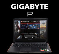 Laptopy Gigabyte P