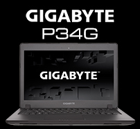 Laptopy Gigabyte P34G