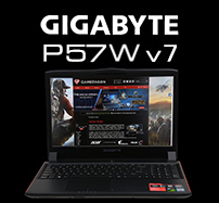 Laptopy Gigabyte P57W v7