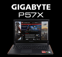 Laptopy Gigabyte P57X