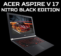 Laptopy Acer Aspire V 17 Nitro Black Edition